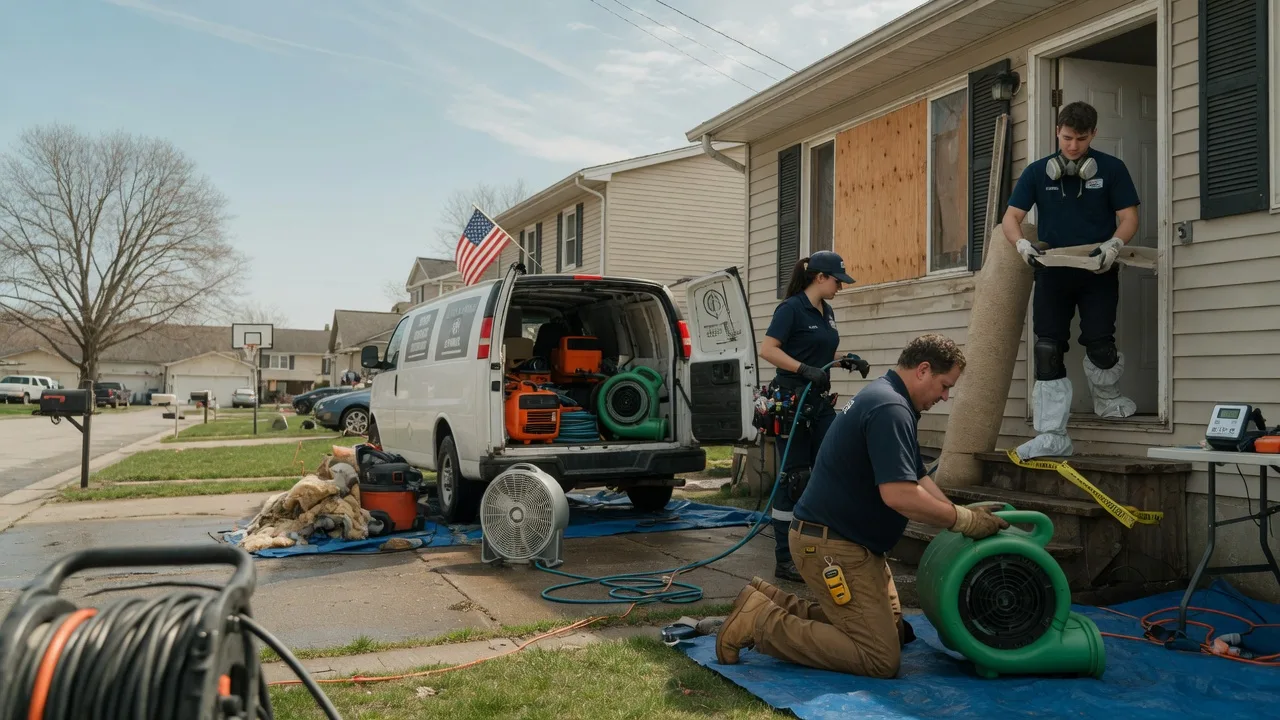 Water Damage Restoration in Townsville, NC near me